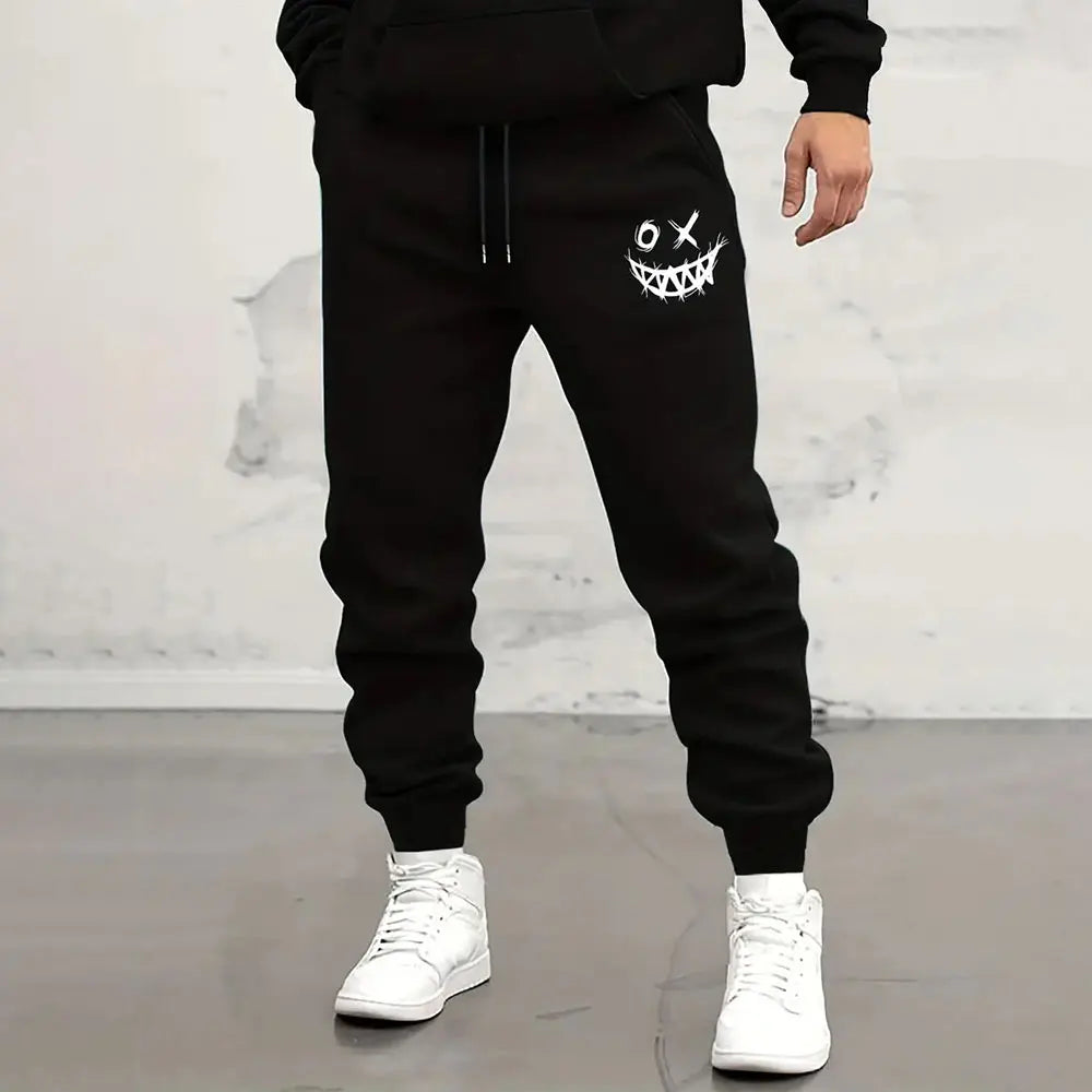 Lion print sweatpants