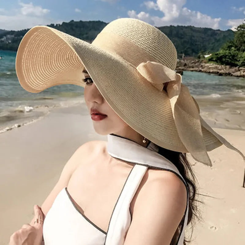Foldable Summer Straw Hat