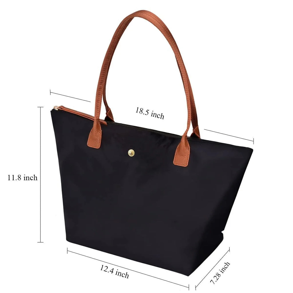 Foldable Nylon Shoulder Bag