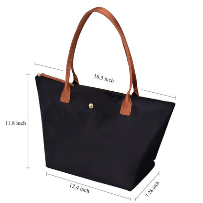 Foldable Nylon Shoulder Bag