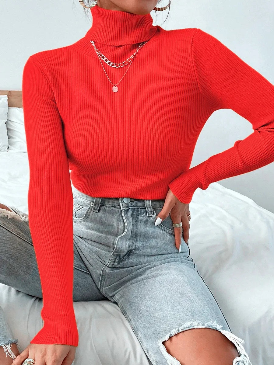 Cozy Ribbed Turtleneck
