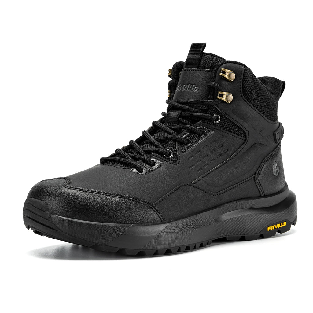 FitVille Water-Resistant Wide-Toe Boots