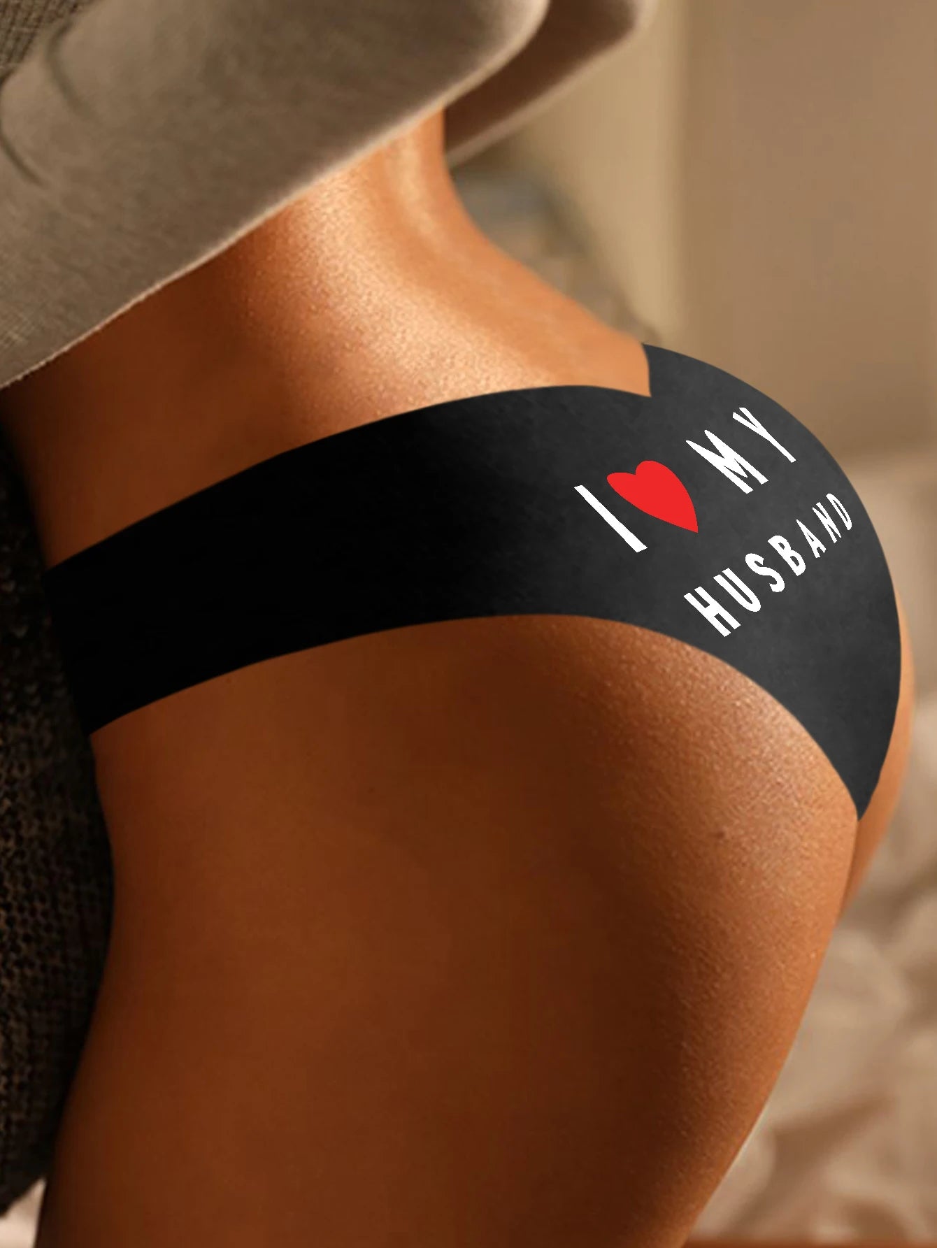 Letter Bikini Panties