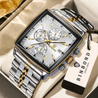BINBOND Steel Chronograph Quartz Watch