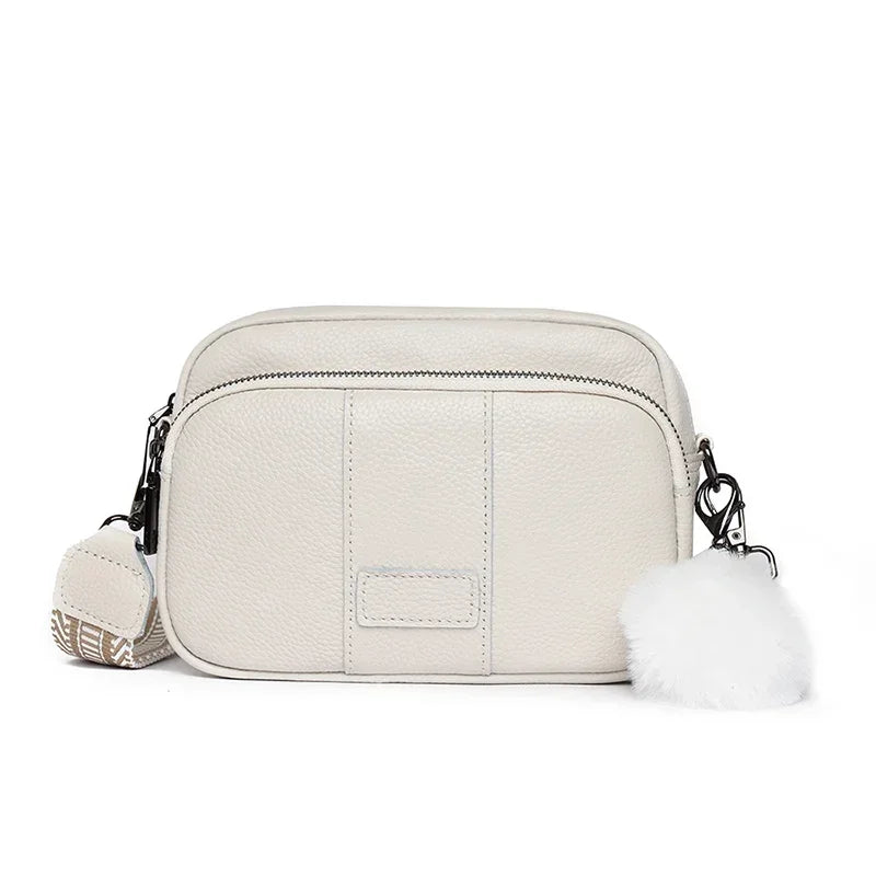 100% Genuine Leather Women's Messenger Bag