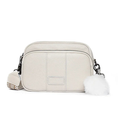 100% Genuine Leather Women's Messenger Bag