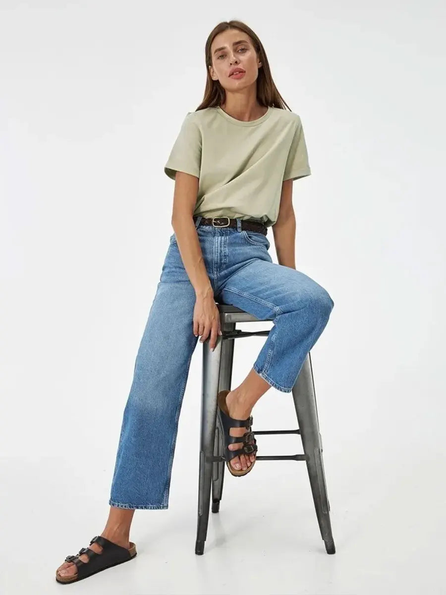Everyday 100% Cotton Broadcloth Top