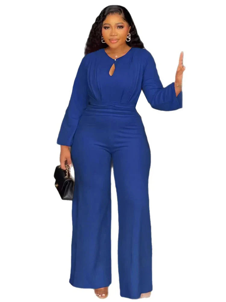 Streetwear Long Sleeve Jumpsuit