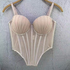 Solid Overbust Corset