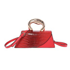 Designer Alligator Shoulder Bag