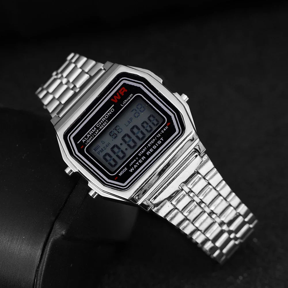 Unisex Retro Digital Watch