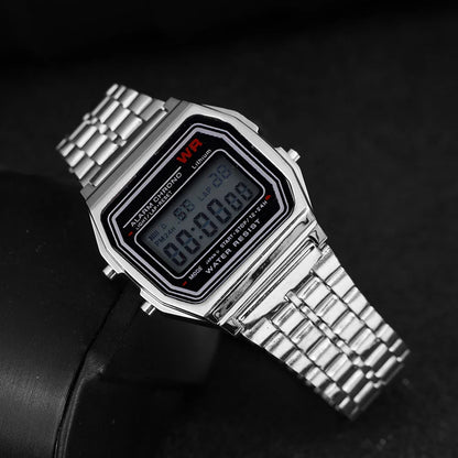 Unisex Retro Digital Watch