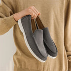 Suede Leather Driving Loafers