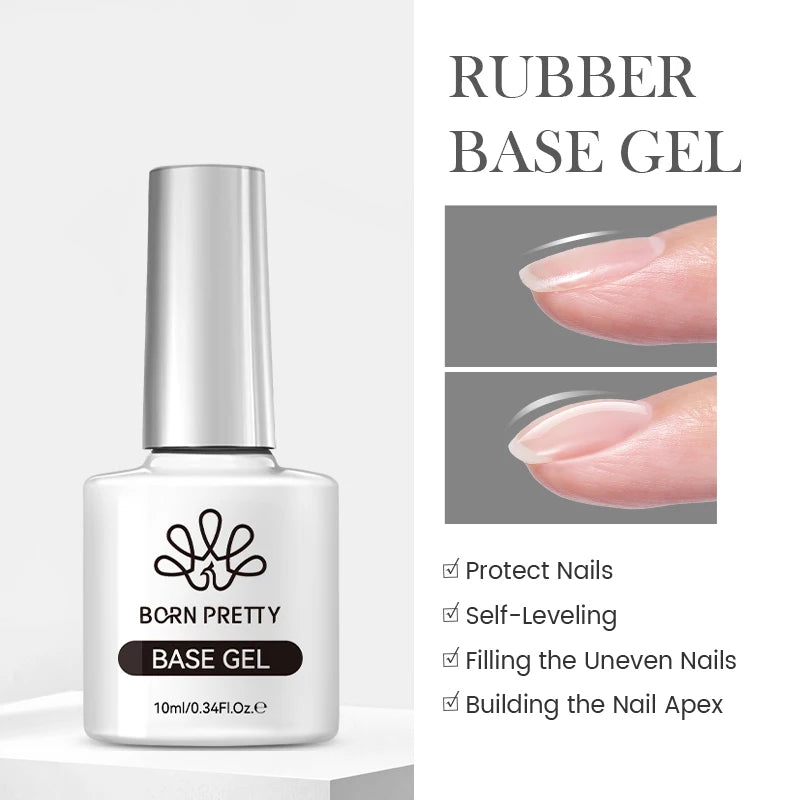BORN PRETTY Fiber Rubber Base