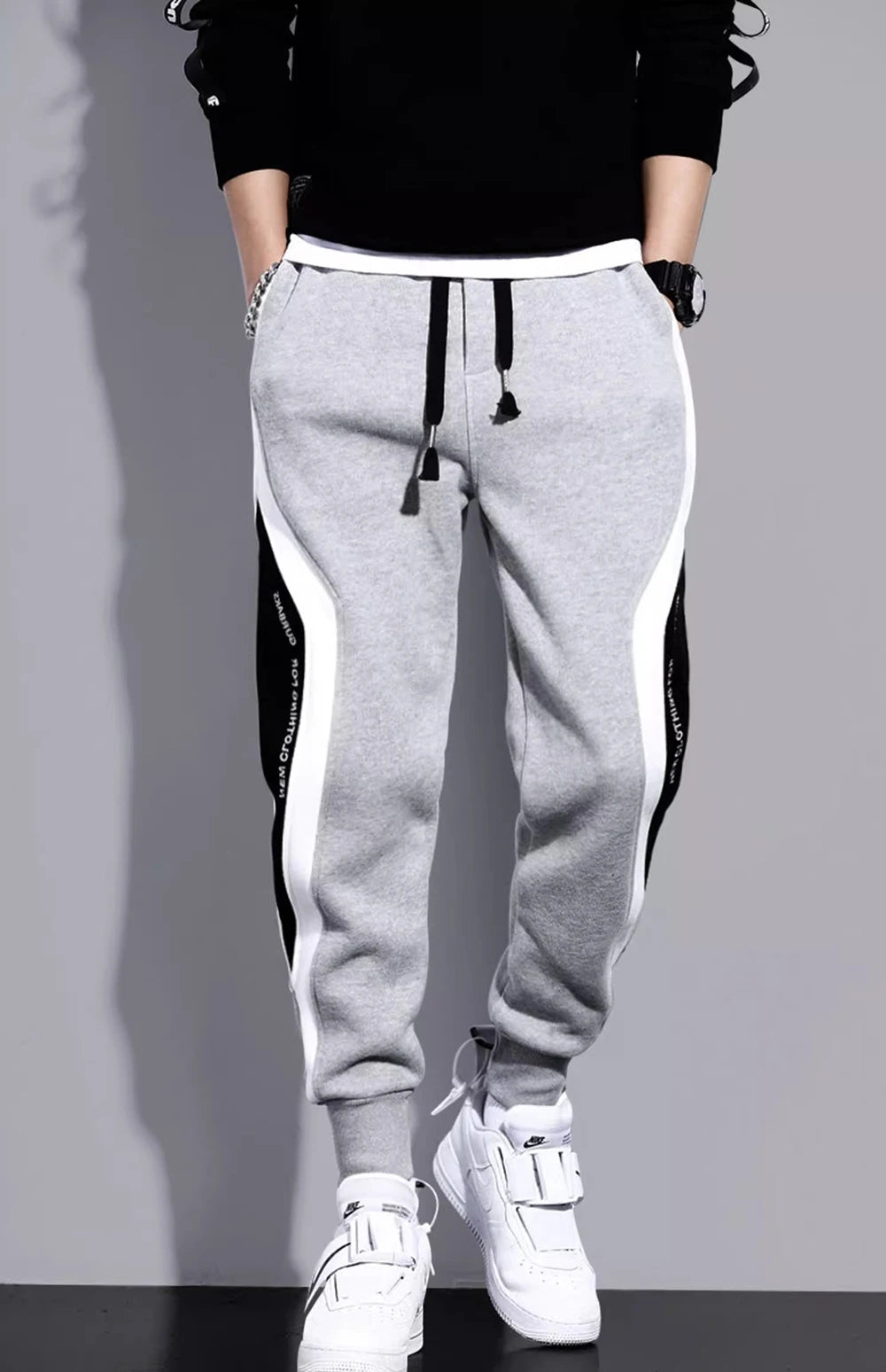 Loose Knit Calf Pants