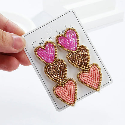 Love Letter Beaded Earrings
