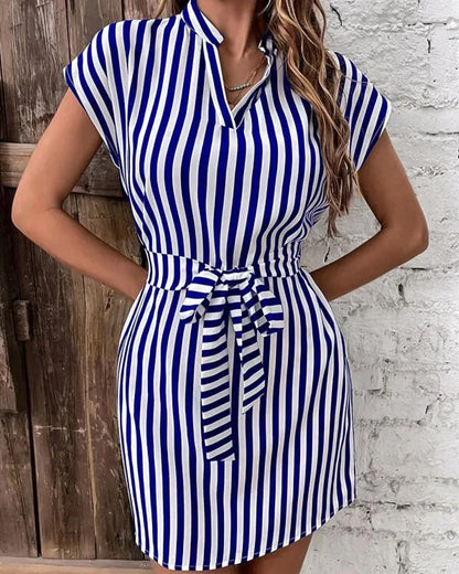 Summer Casual Striped Dress