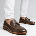 Round-Toe PU Leather Shoes