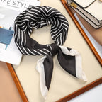 Elegant Square Silk Scarf