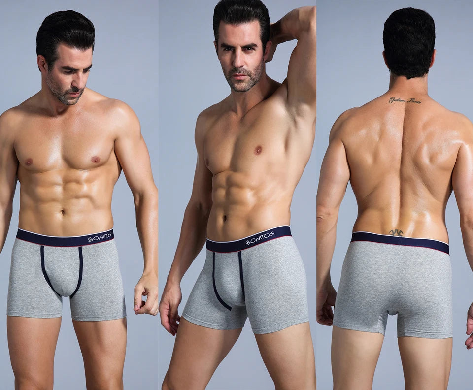 Cotton Boxers Underwear Sexy Print