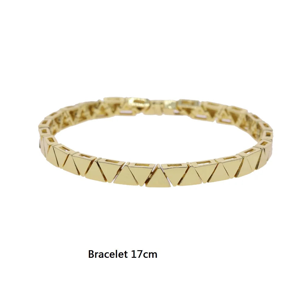Tennis Zirconia Chain Bracelet