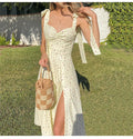 Floral Tight Camisole Dress