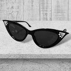 Spiderweb Cat-Eye Sunglasses
