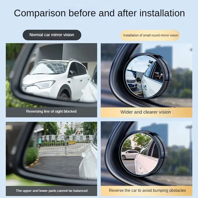 360° Rotation Car Blind Spot Mirror