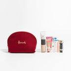 Velvet Letter Clutch