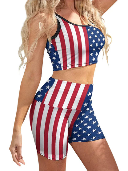 Women’s 4th July Summer Streetwear Set