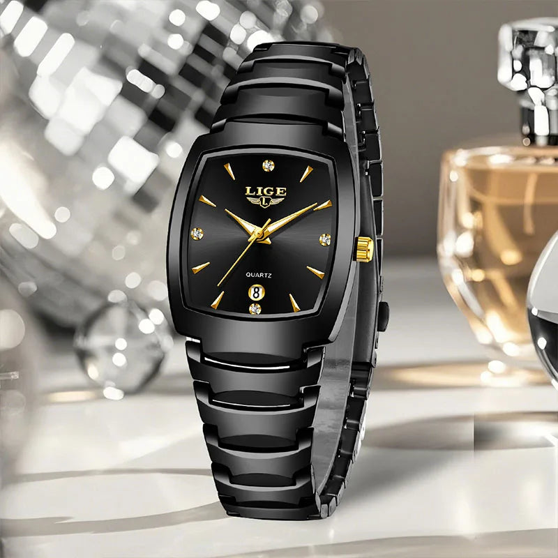 Tonneau Quartz Watch