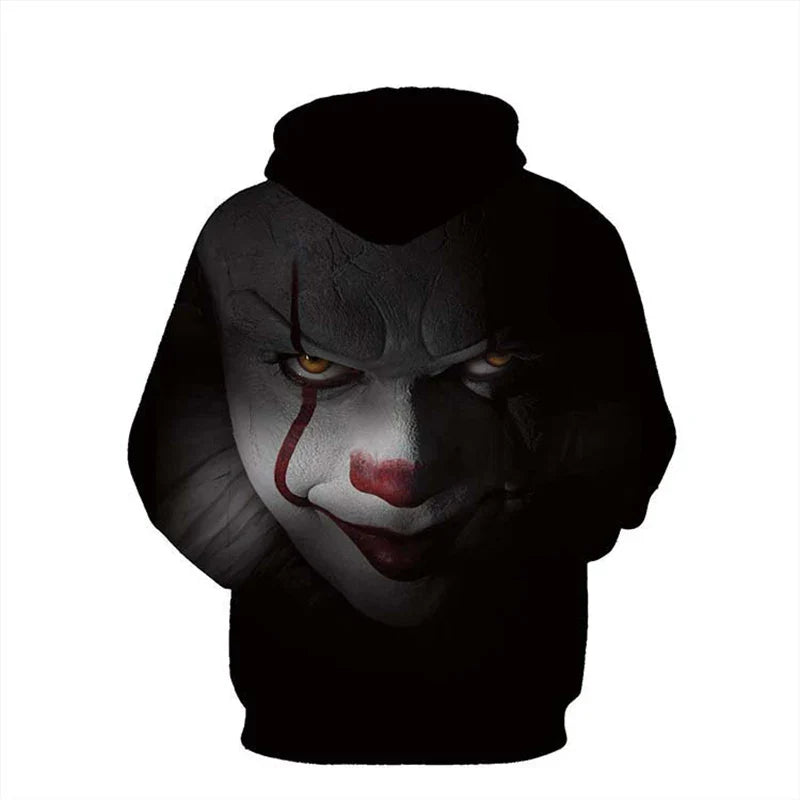 3D Printed Horror Hoodies