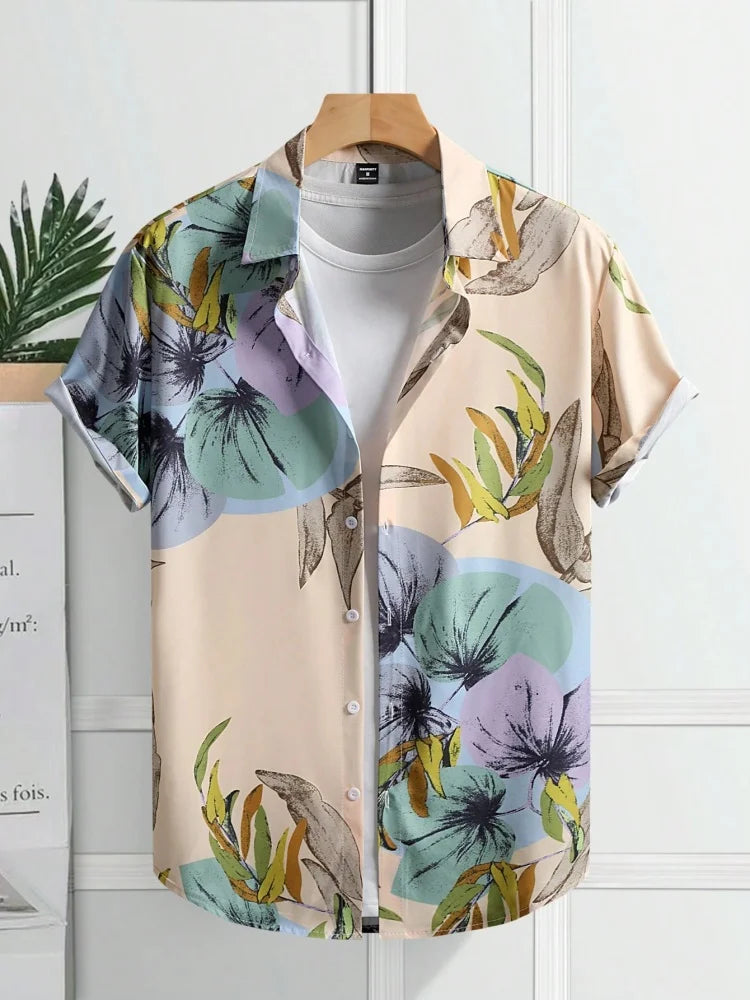 Beach Print Casual Shirt