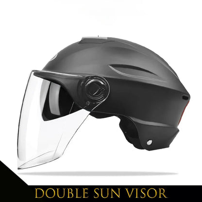 Unisex Half Face Motorcycle Helmet