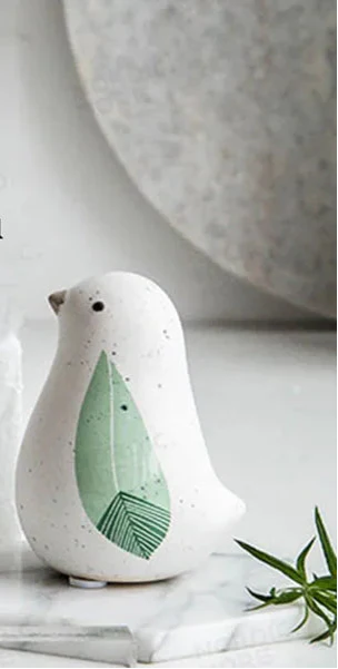 Cute Birds Ceramic Ornaments