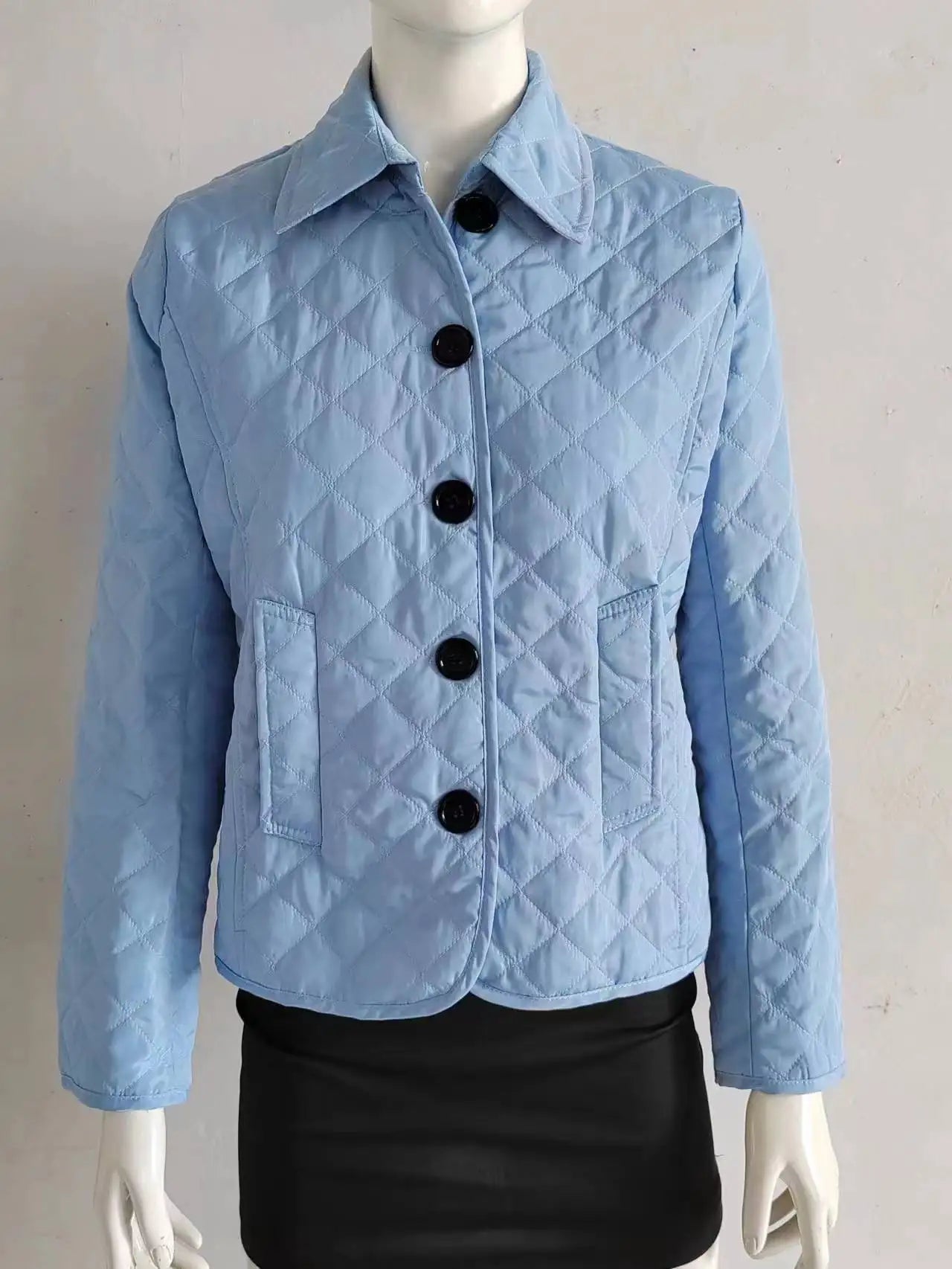 Elegant Quilted Winter Coat