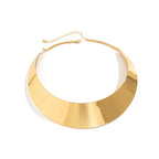 Punk Geometric Torque Necklace