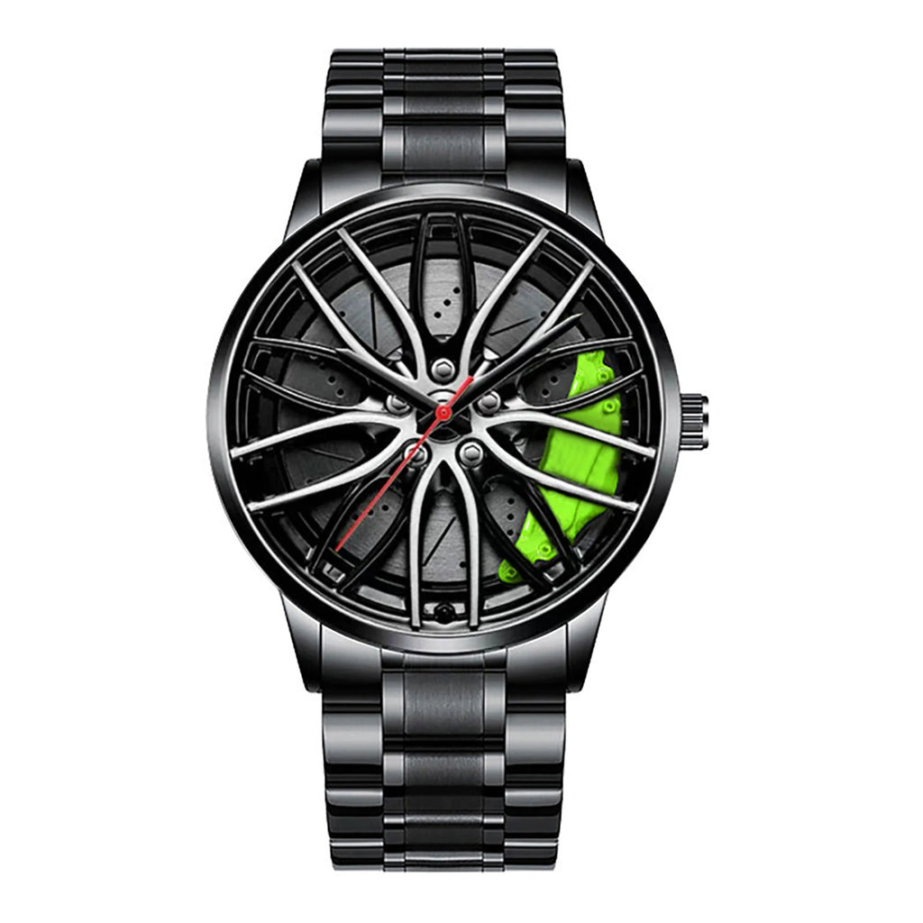 Luxfacigoo Car Wheel Quartz Watch