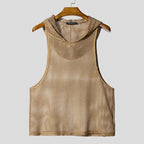 INCERUN Mesh Hooded Vest