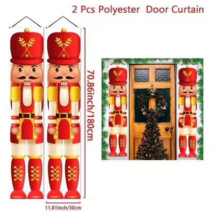 Christmas Hanging Door Banner