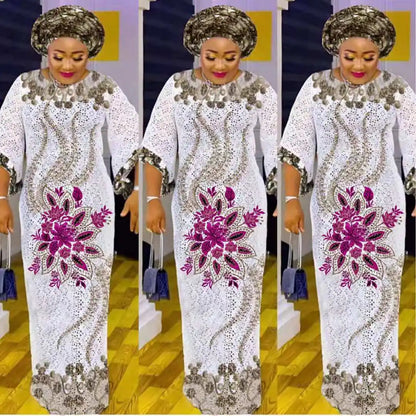 Elegant Kaftan Maxi Dress