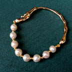 Keshi Pearl Cuff Bracelet