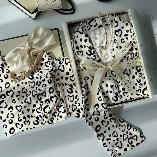 Leopard Pajama Set