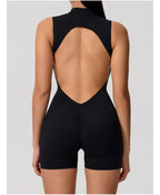 High Waist Scrunch Sports Jumpsuit