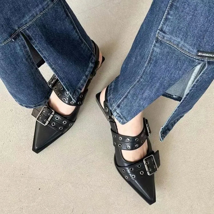 Women Roman Metal Sandals