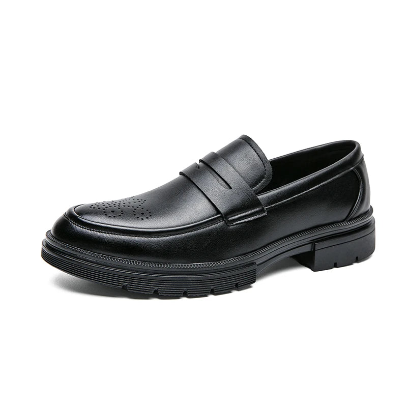 Breathable Career Leather Shoes