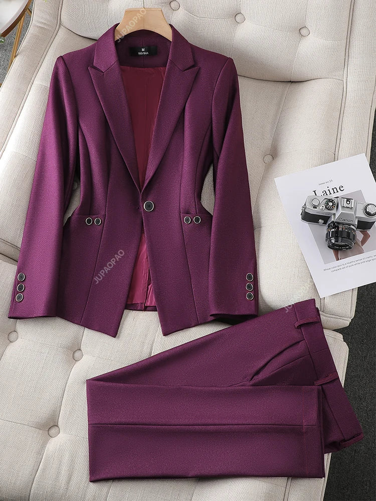Women's Formal Blazer Set