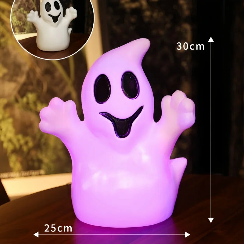 Glowing Pumpkin Lantern Decor