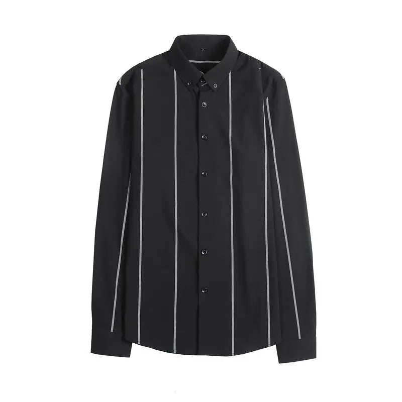 Striped Button Casual Shirt