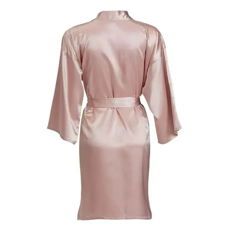 Personalized Satin Bridesmaid Robe